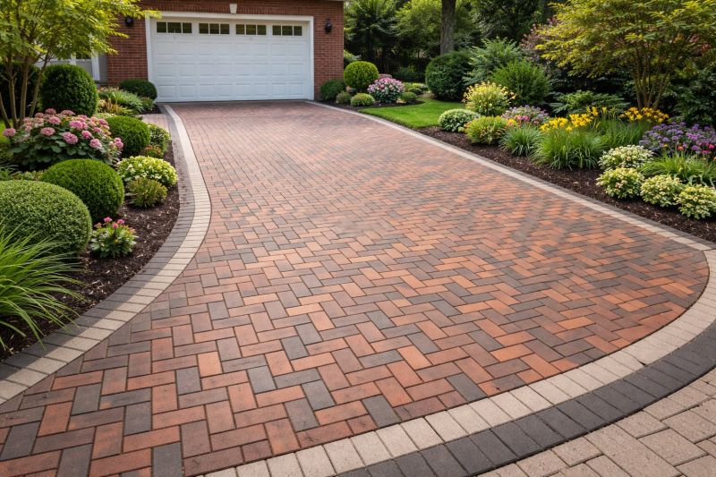 Brick Driveway Paving in Framingham, MA