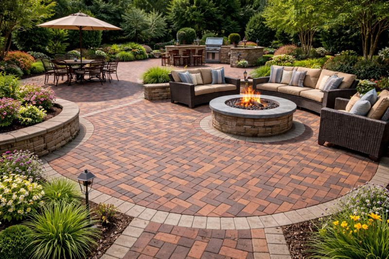 Patio Brick Installation in Greenwich, CT