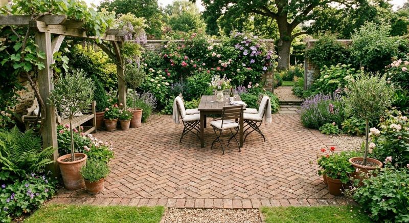 Patio Brick Installation in Framingham, MA