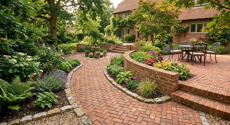 Brick Hardscape Construction in Framingham, MA