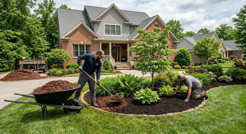 Cypress Mulch Installation in Ventura County, CA