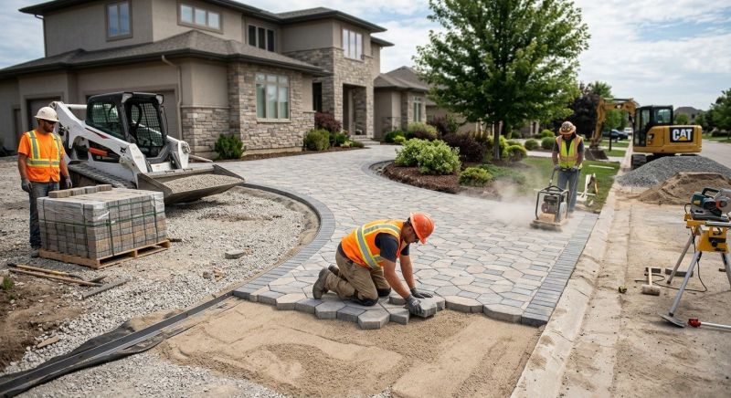 Driveway Pavers Replacement in Longmont, CO