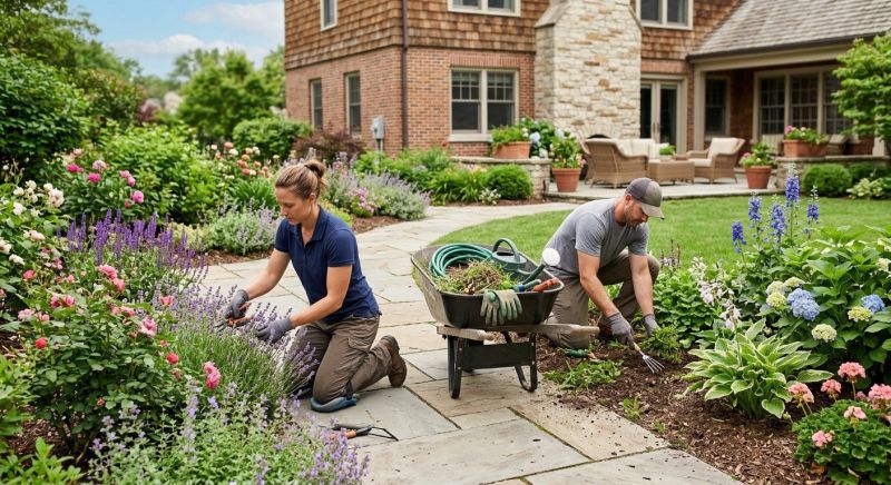 Flower Bed Cleanup Service in Ventura County, CA