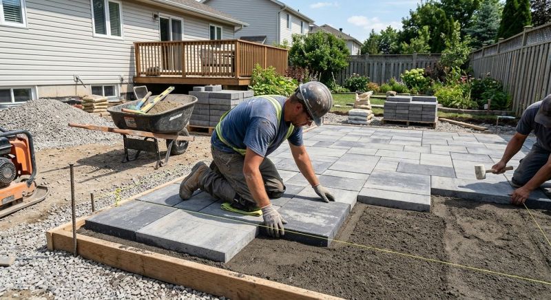 Garden Pavers Installation in Norwalk, CT