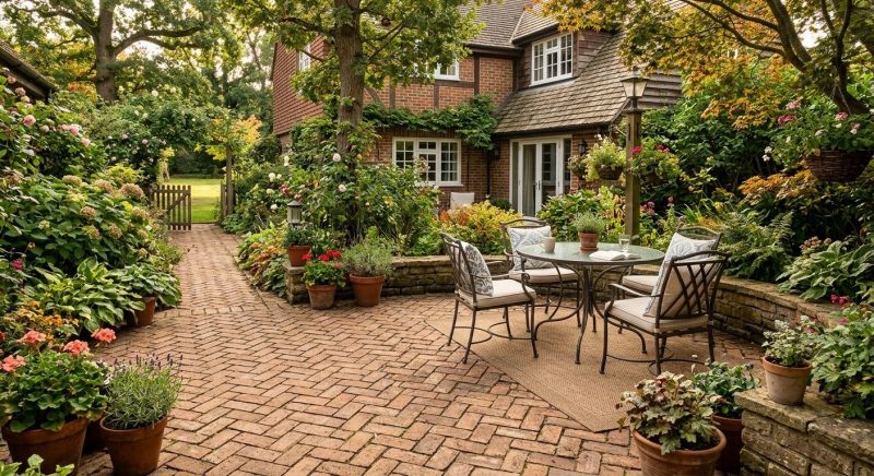 Patio Brick Installation in Providence, RI