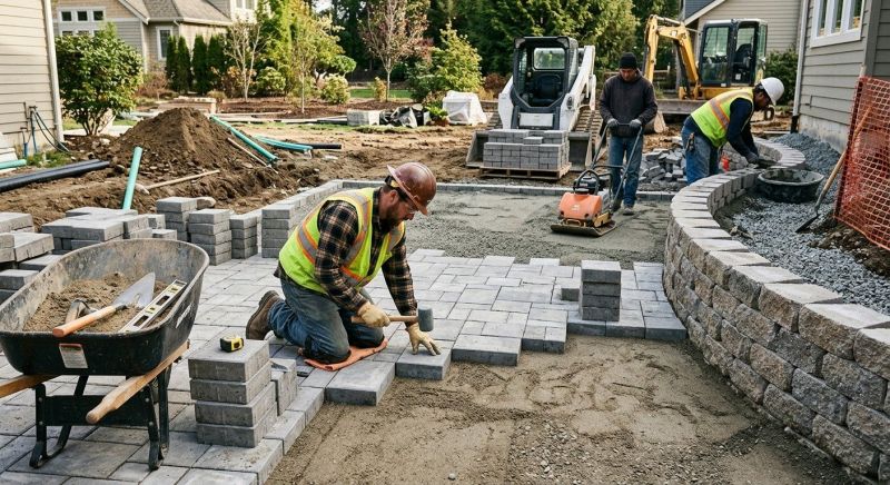 Paver Patio Installation in Fairfield County, CT