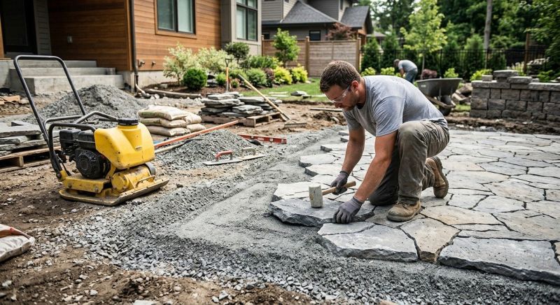 Pavers Landscaping in Boston, MA