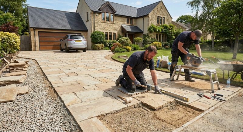 Stone Driveway Construction in Denver County, CO