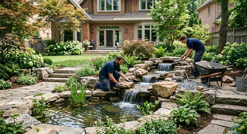 Waterfall Landscaping in Honolulu, HI